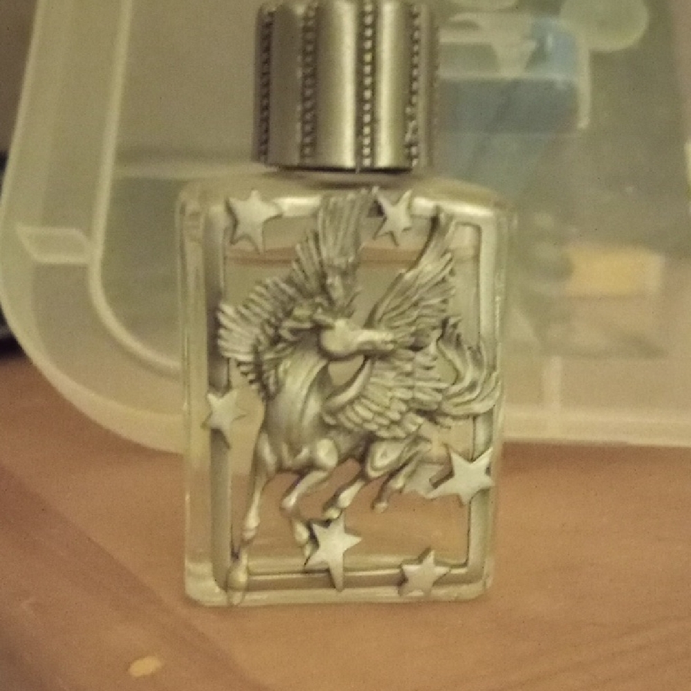 Pegasus Glass Perfume Bottle